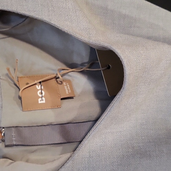 NWT Hugo Boss Damola Color Blocked Dress Size 4 - Picture 5 of 6